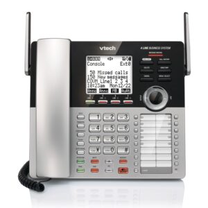4 lines small business system 2 دستگاه تلفن کنسول مرکزی CM18445 Vtech